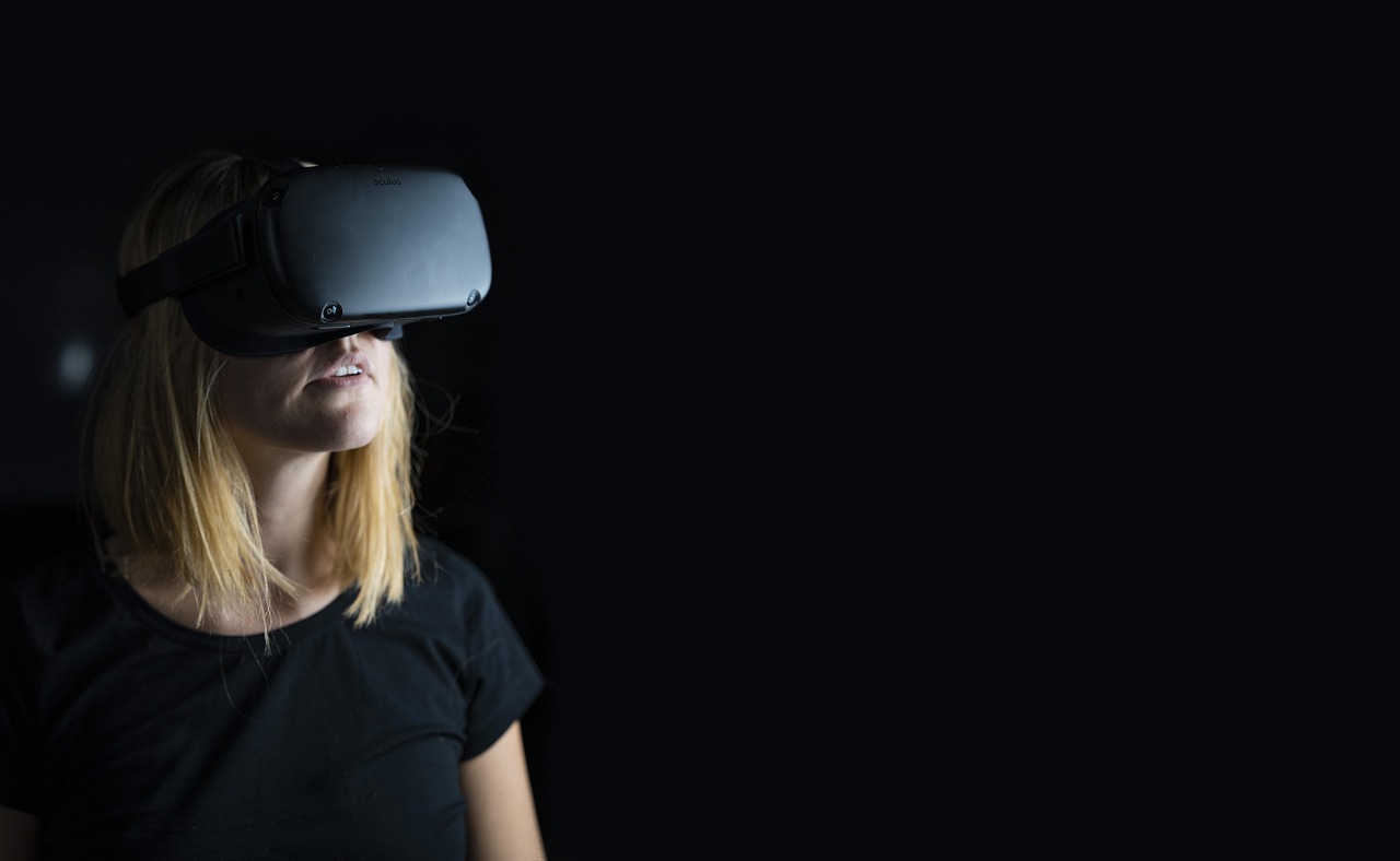 Virtual reality, metaverse, woman — Use the Latest Bet365 Korea Address to Access Local Betting